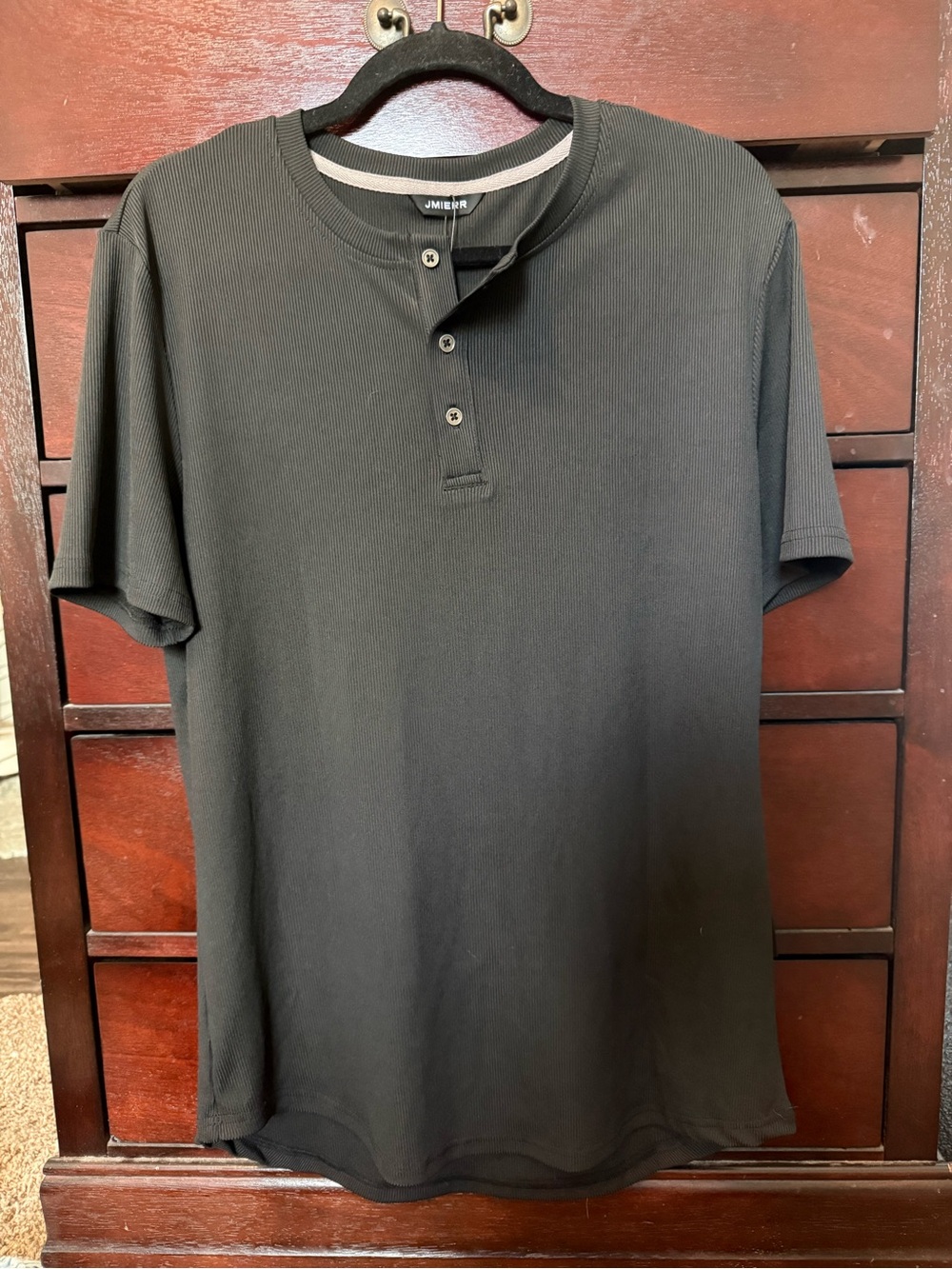 Black Short-Sleeve JMIERR Shirt